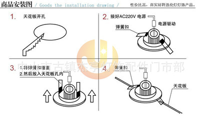 【古镇工厂直销LED筒灯外壳 8寸新款防雾筒灯外壳配件 led外壳套件】价格,厂家,图片,LED筒灯,中山市古镇杰亨灯饰配件门市部-